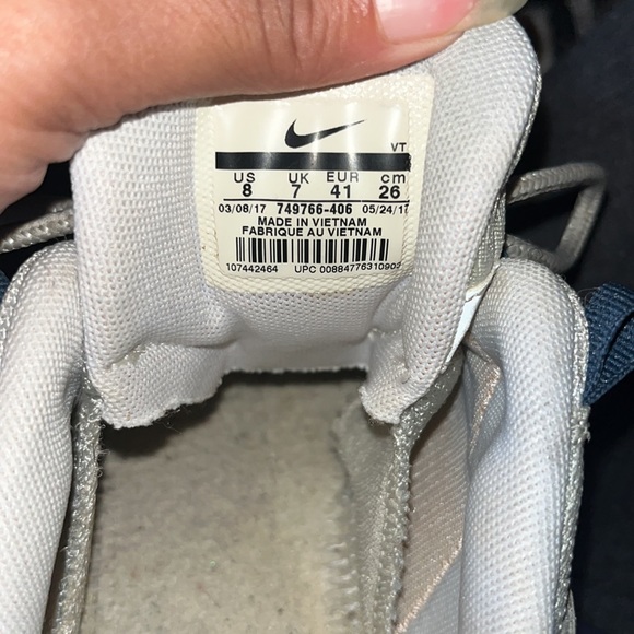 Nike Air Max 95 Essential Armory Blue 2017- Size 8 - Picture 7 of 7